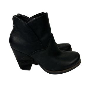 Kork-Ease Black Ankle Booties